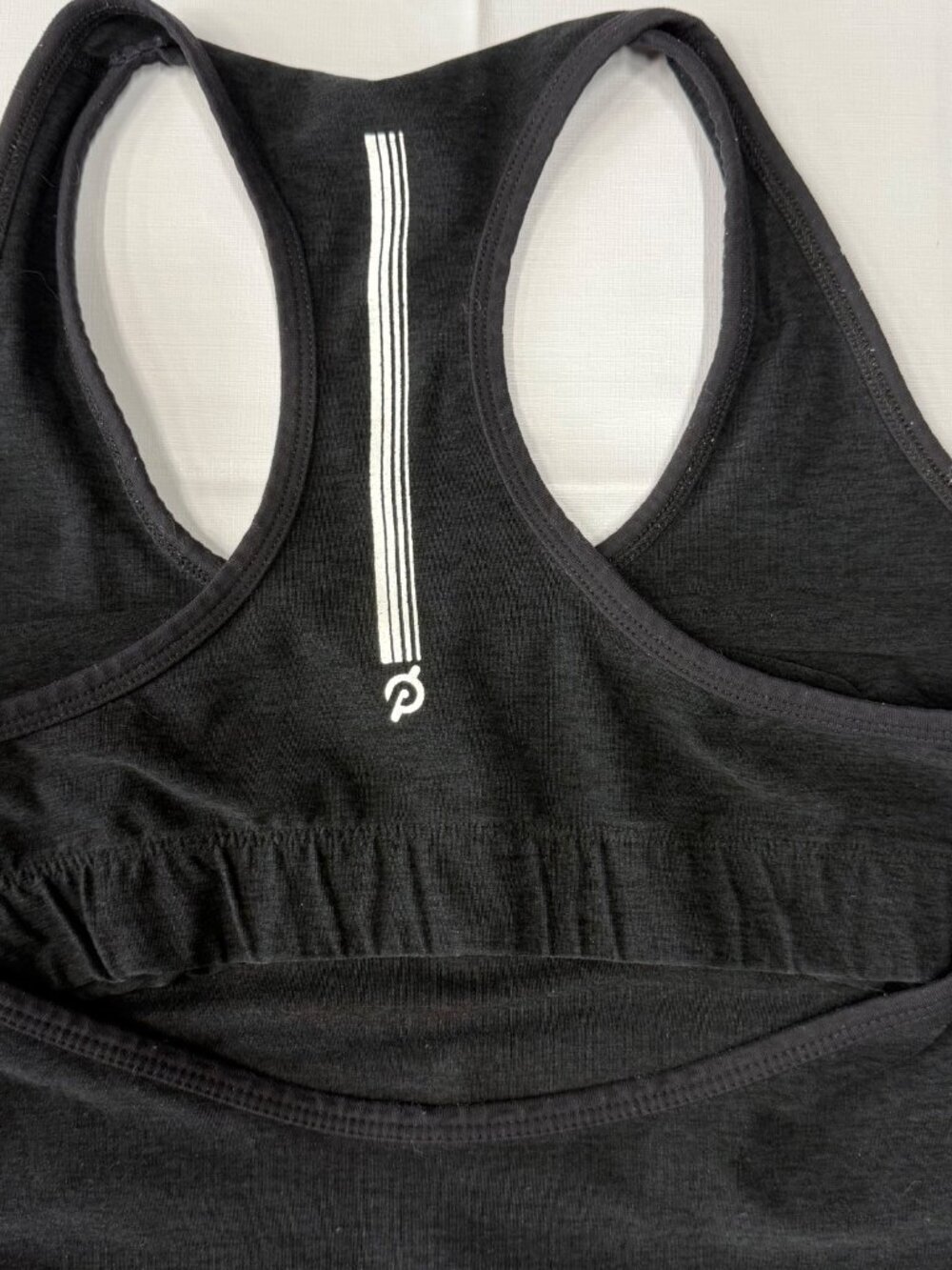 Peloton sports bra racerback design open back XL dark gray - Picture 7 of 9